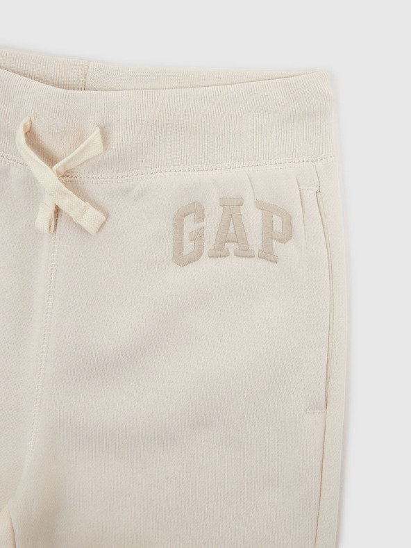 GAP Dječje fleece hlače s logotipom GAP