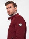 Ombre Clothing Wine Ombre odjeća BIKER Muška lagana jakna