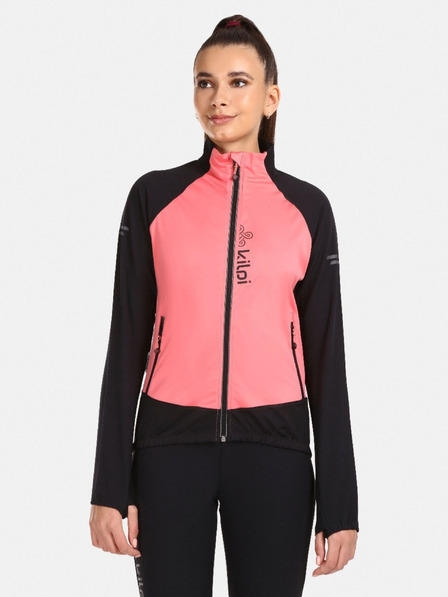 Kilpi Kilpi Nordim ženska sportska jakna crne i roze boje