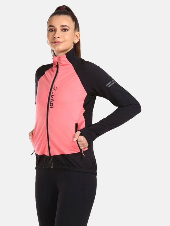 Kilpi Kilpi Nordim ženska sportska jakna crne i roze boje