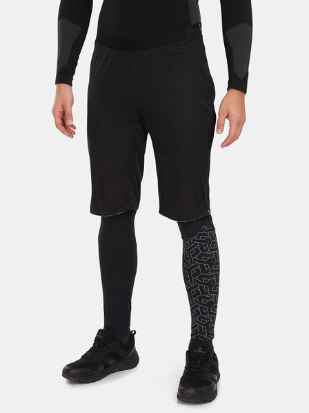 Kilpi Kilpi Aldine crne muške softshell kratke hlače