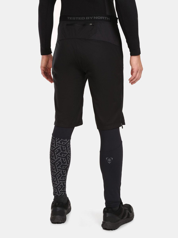 Kilpi Kilpi Aldine crne muške softshell kratke hlače