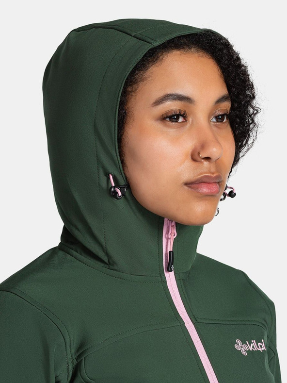 Kilpi Kilpi Rawia ženska tamno zelena softshell jakna