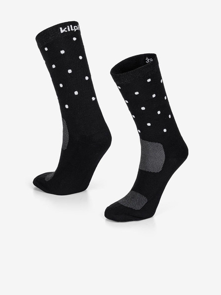 Kilpi Kilpi DOTS crne unisex čarape na točkice