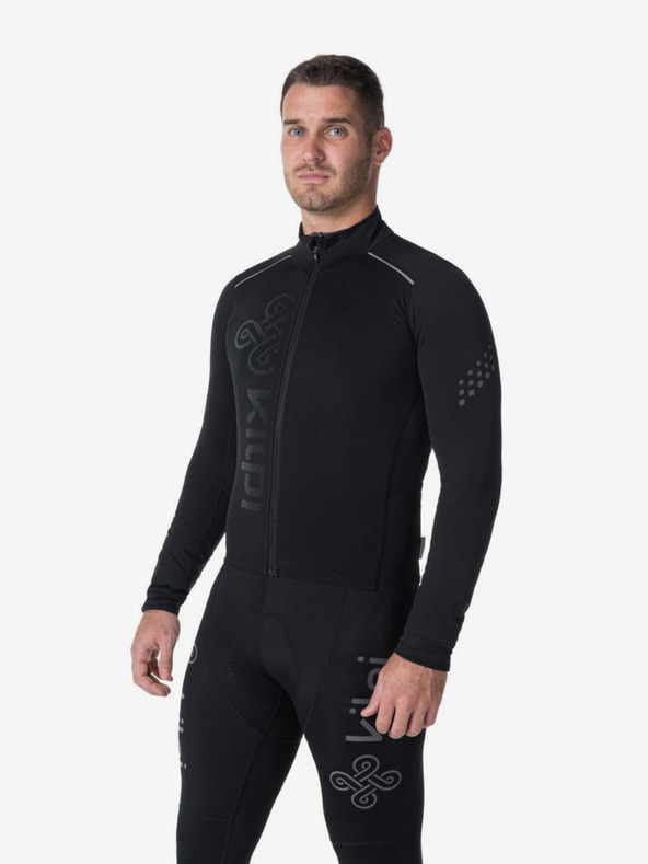 Kilpi Crni muški biciklistički dres Kilpi CAMPOS