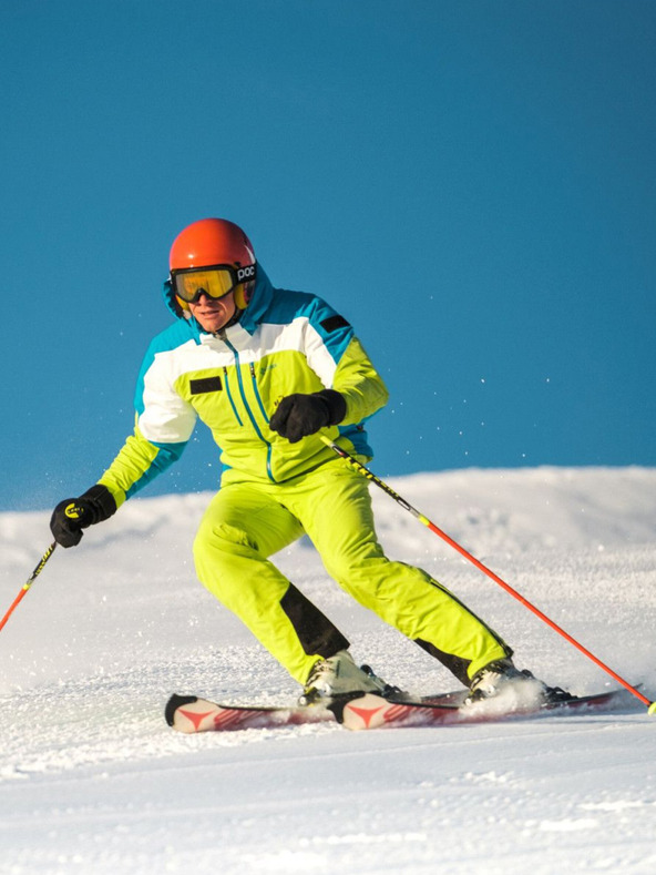 Kilpi Kilpi RAVEL neonsko zelene muške skijaške hlače