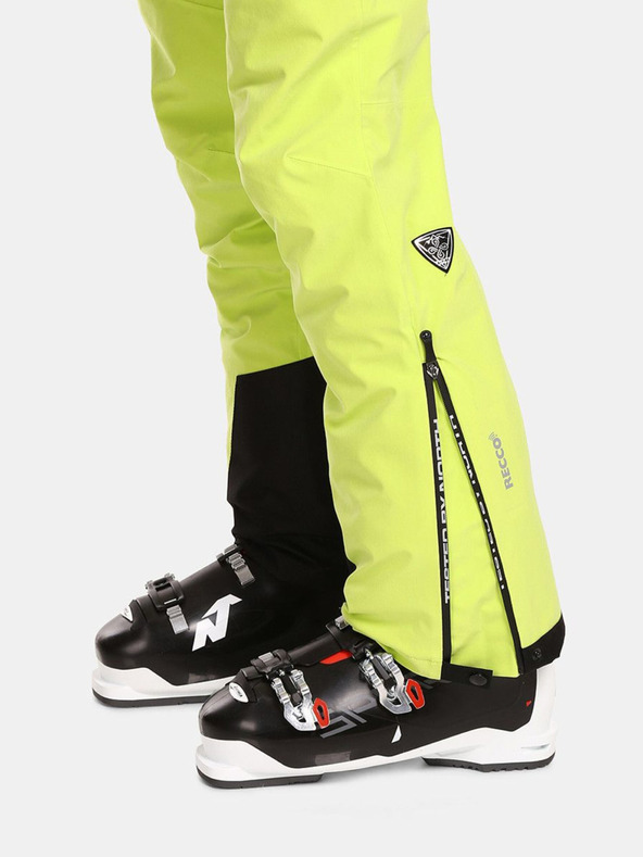 Kilpi Kilpi RAVEL neonsko zelene muške skijaške hlače