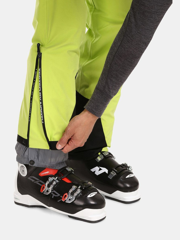 Kilpi Kilpi RAVEL neonsko zelene muške skijaške hlače