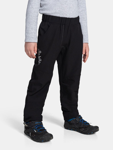 Kilpi Crne dječje hlače Kilpi KARIDO