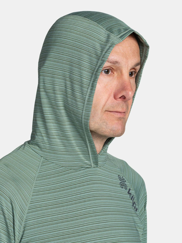 Kilpi Kilpi AILEEN zelena muška sportska majica s kapuljačom