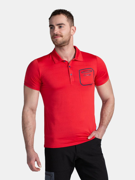 Kilpi Crvena muška sportska polo majica Kilpi GIVRY
