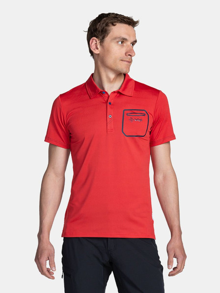 Kilpi Crvena muška sportska polo majica Kilpi GIVRY
