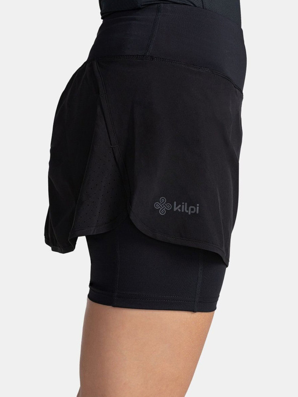 Kilpi Crna ženska sportska suknja Kilpi Titicaca