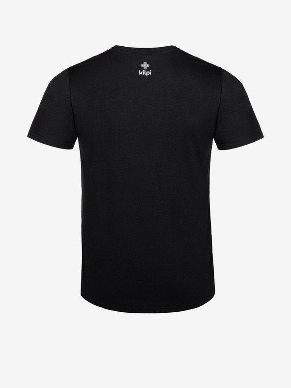 Kilpi Crna muška majica s printom Kilpi BRANDYS