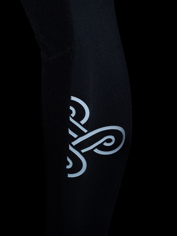 Kilpi Crne ženske sportske tajice Kilpi LISBROCK