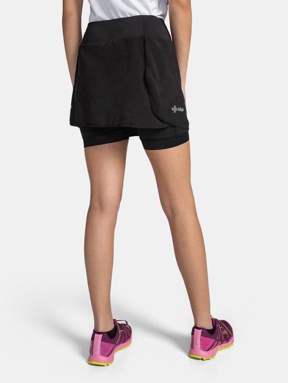 Kilpi Crna ženska biciklistička suknja Kilpi JOLA