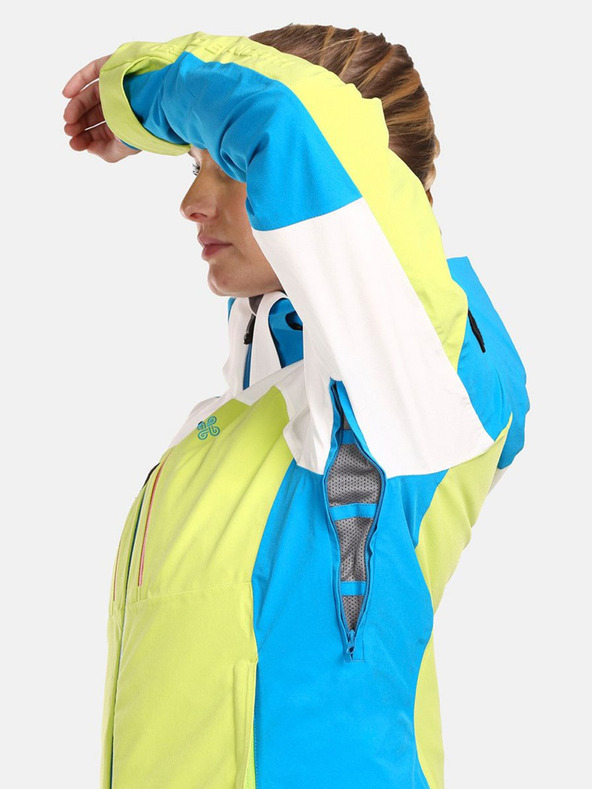 Kilpi Svijetlozelena ženska skijaška jakna Kilpi DEXEN