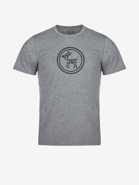 Kilpi Siva muška majica s printom Kilpi BRANDYS