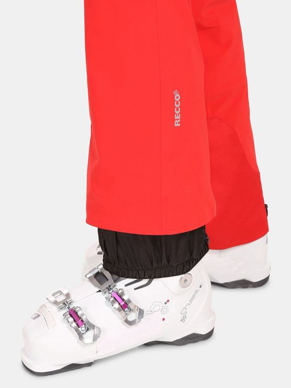 Kilpi Crvene ženske skijaške hlače Kilpi DAMPEZZO-W