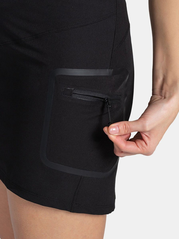 Kilpi Crna ženska sportska suknja Kilpi ANA