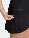 Kilpi Crna ženska sportska suknja Kilpi ANA