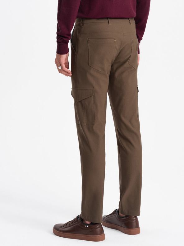 Ombre Clothing Kaki muške kargo hlače Ombre odjeća