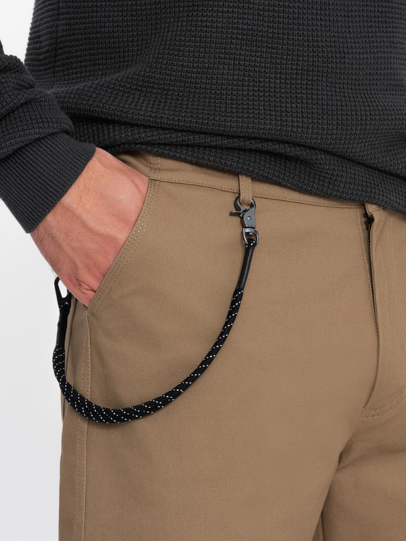 Ombre Clothing Smeđe muške kargo hlače Ombre Clothing