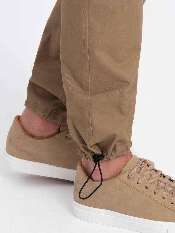 Ombre Clothing Smeđe muške kargo hlače Ombre Clothing