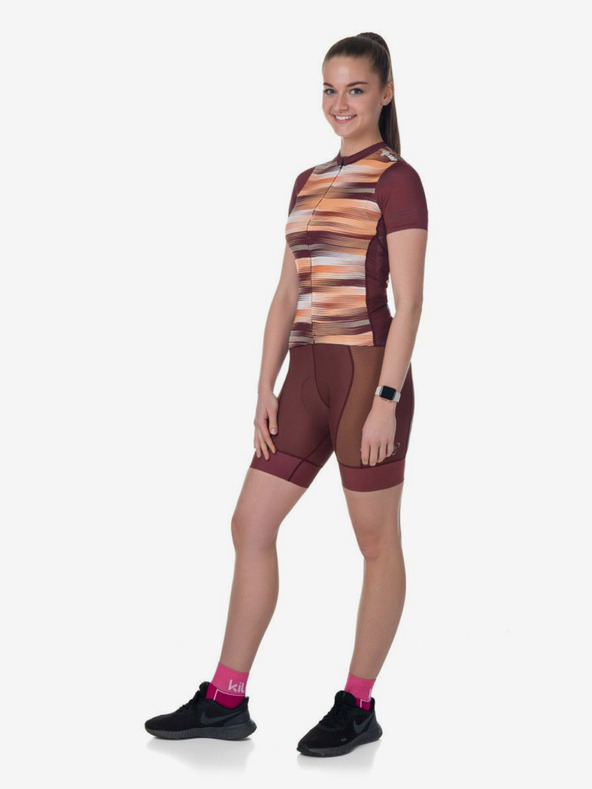 Kilpi Kilpi MOATE plavo-ružičasta ženska biciklistička majica