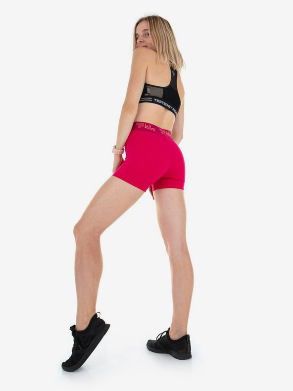 Kilpi Tamno roze ženske kratke sportske tajice Kilpi DOMINO