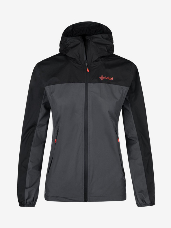 Kilpi Kilpi HURRICANE crno-siva ženska sportska jakna