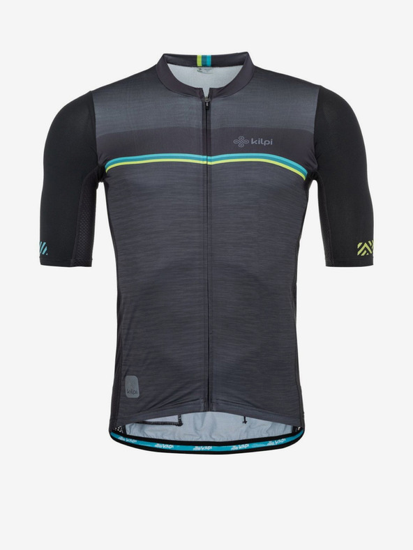 Kilpi Crni muški biciklistički dres Kilpi Tino-M
