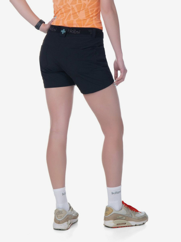Kilpi Crne ženske vanjske kratke hlače Kilpi BREE