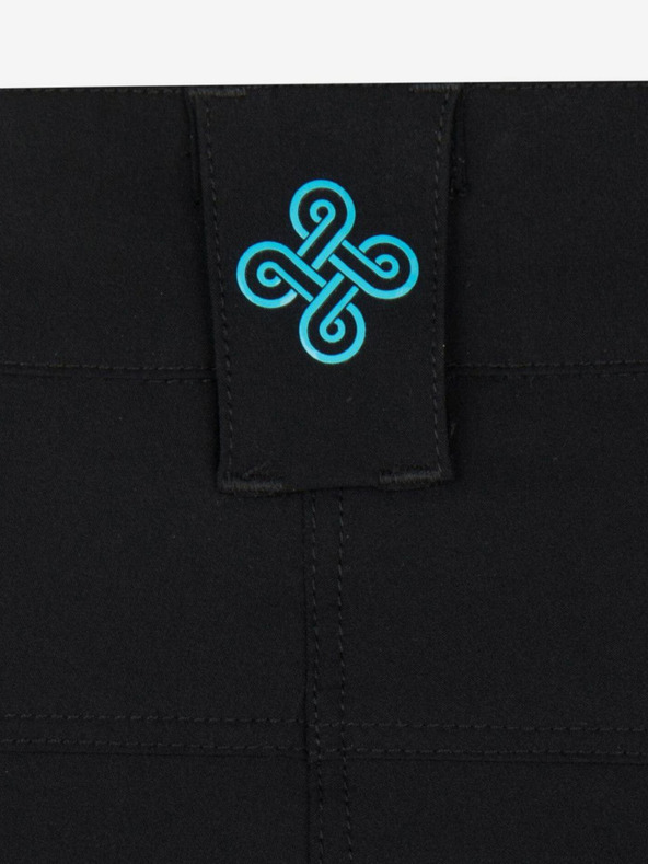 Kilpi Crne ženske vanjske kratke hlače Kilpi BREE