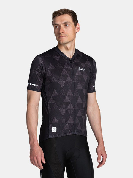 Kilpi Crni muški biciklistički dres s uzorkom Kilpi SALETTA-M