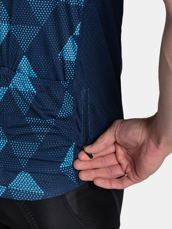 Kilpi Tamnoplavi muški biciklistički dres s uzorkom Kilpi SALETTA-M