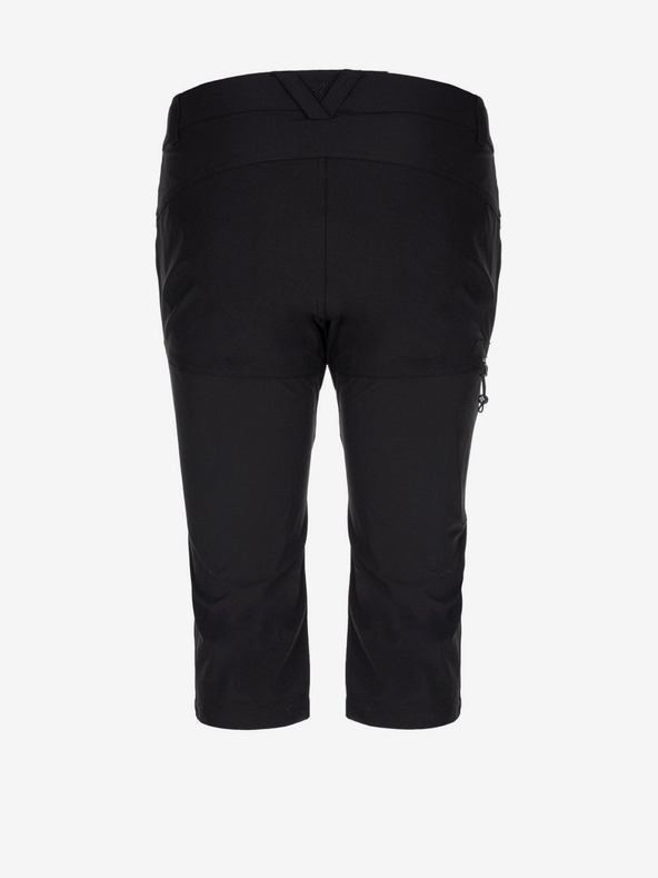 Kilpi Crne ženske vanjske 3/4 hlače Kilpi OTARA-W