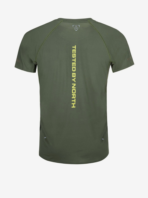 Kilpi Kilpi WYLDER-M kaki muška funkcionalna majica kratkih rukava