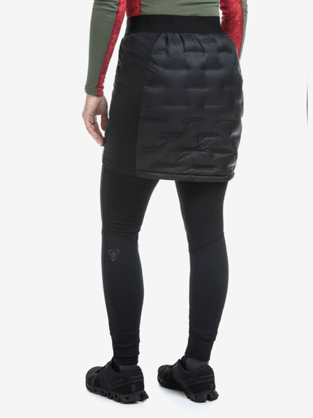 Kilpi Crna ženska zimska prošivena suknja Kilpi LIAN