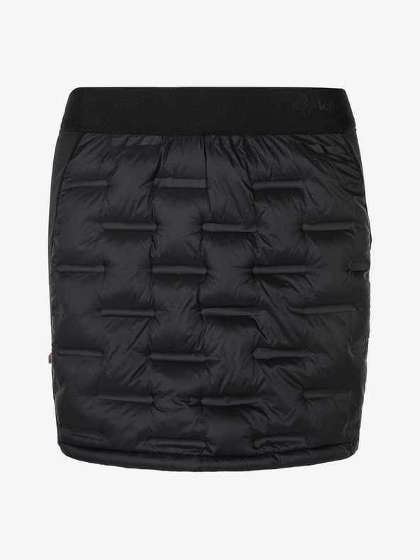 Kilpi Crna ženska zimska prošivena suknja Kilpi LIAN