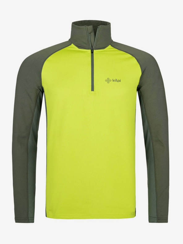 Kilpi Kilpi WILLIE neonsko zelena muška sportska majica s podignutim ovratnikom