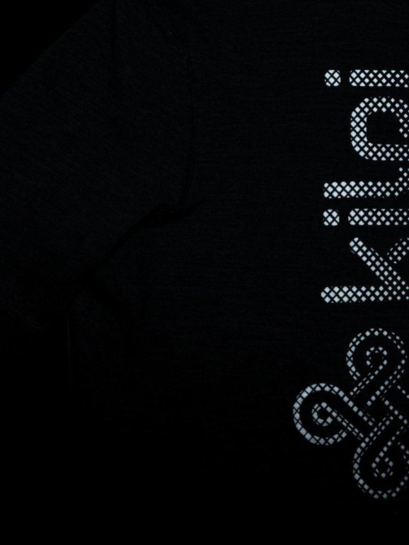 Kilpi Crna muška sportska majica s patentnim zatvaračem Kilpi SONET