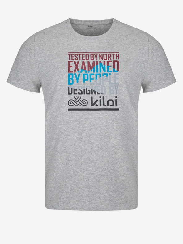 Kilpi Siva muška majica s printom Kilpi TYPON