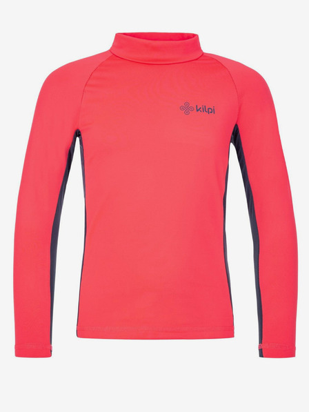 Kilpi Tamno ružičasta termo majica kratkih rukava za djevojčice s uspravnom kragnom Kilpi WILLIE