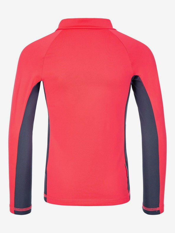 Kilpi Tamno ružičasta termo majica kratkih rukava za djevojčice s uspravnom kragnom Kilpi WILLIE