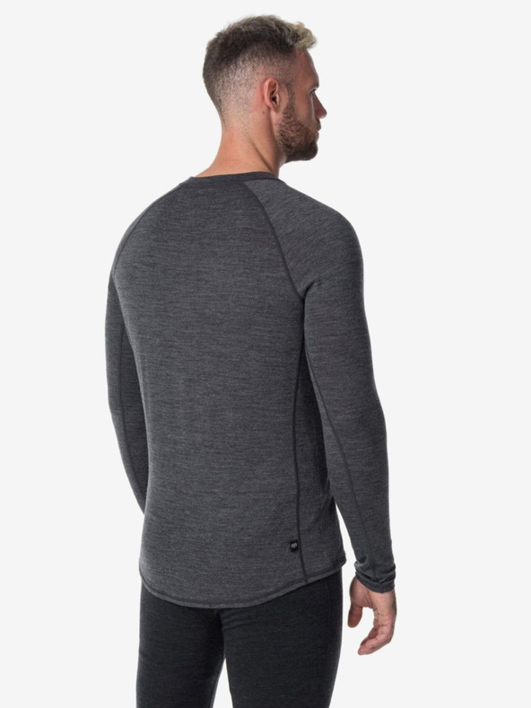 Kilpi Tamno siva muška termo majica od Merino vune Kilpi MAVORA TOP