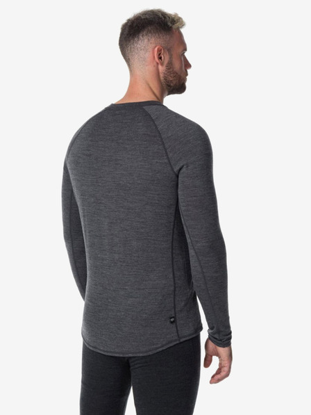 Kilpi Tamno siva muška termo majica od Merino vune Kilpi MAVORA TOP