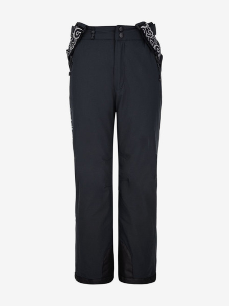 Kilpi Crne dječje skijaške hlače Kilpi MIMAS-J