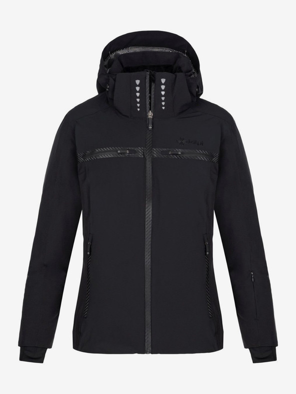Kilpi Crna ženska zimska skijaška jakna Kilpi HATTORI