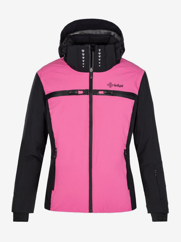 Kilpi Kilpi HATTORI crna i roza ženska zimska skijaška jakna